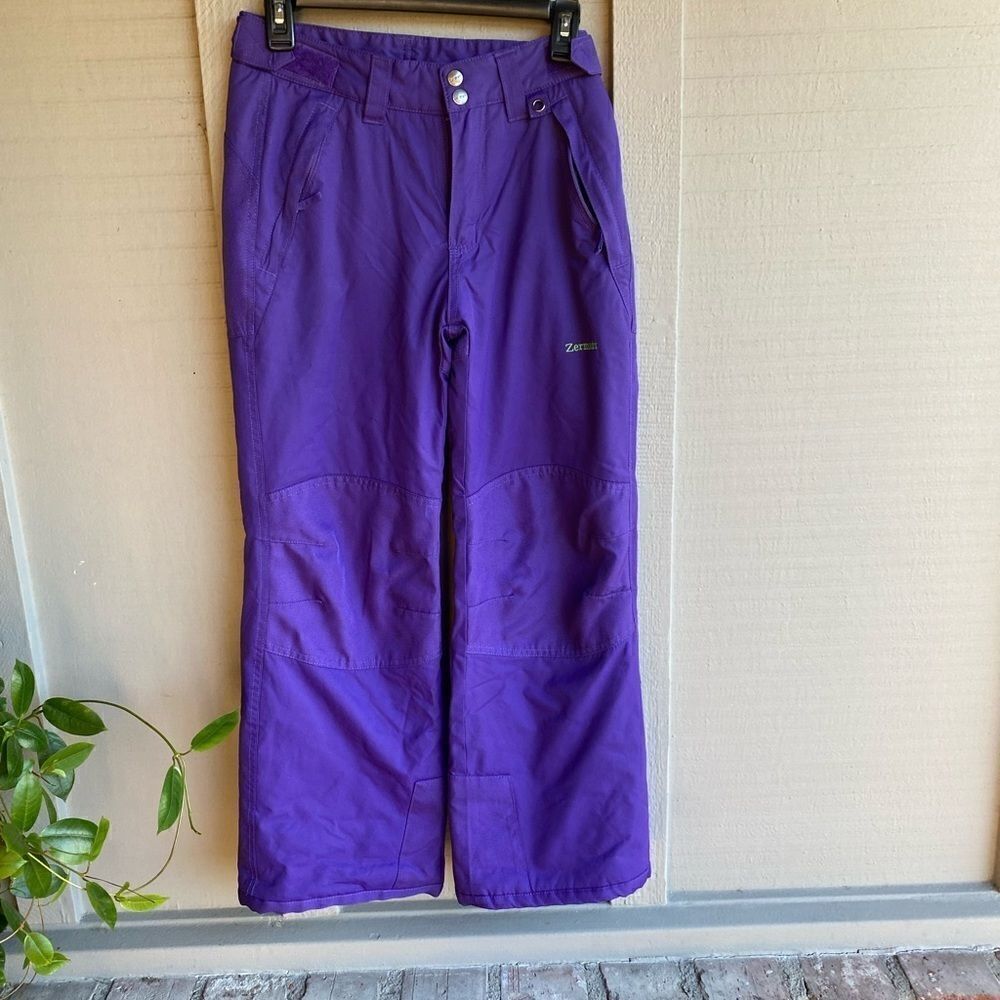Zermatt Youth 3K Purple Snowboard Ski Pant - Size: L